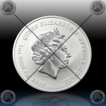 1oz TUVALU $1 (DEADPOOL - MARVEL) 2018 *BU